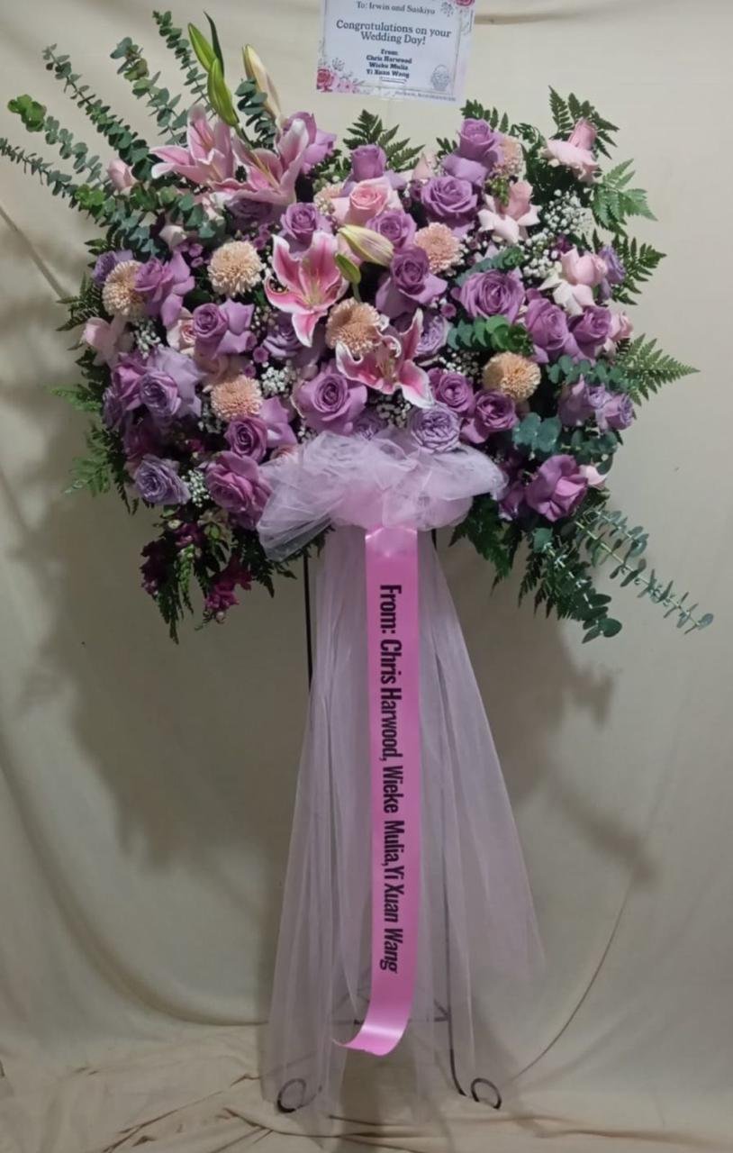 Standing Flower Ucapan Selamat